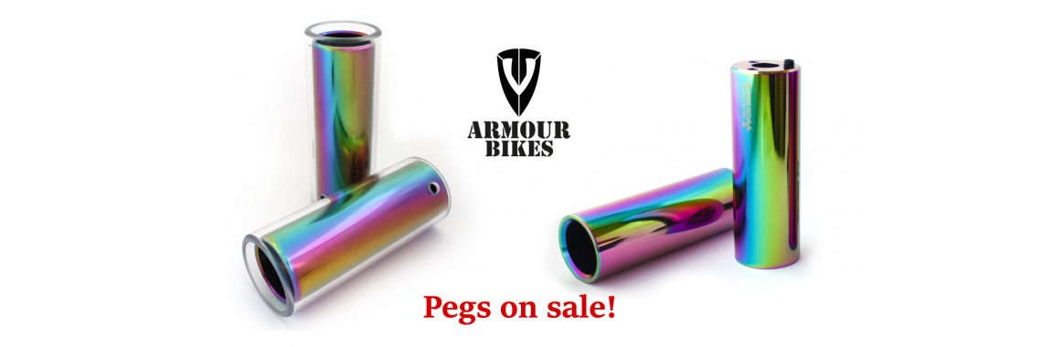 Light bright strong alloy pegs