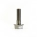 Titanium "GoGrind" hub bolt 3/8x24tpi Ti-6Al-4V Oil Slick Silver