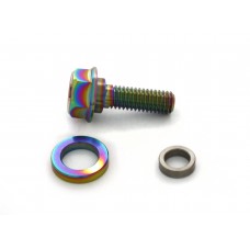 ProGrind 3/8x16tpi Titanium profile hub bolts Oil Slick